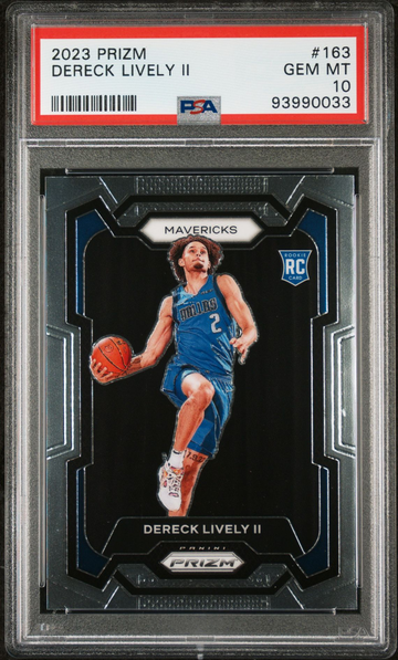 2023 Prizm Dereck Lively II Rookie PSA GEM MT 10