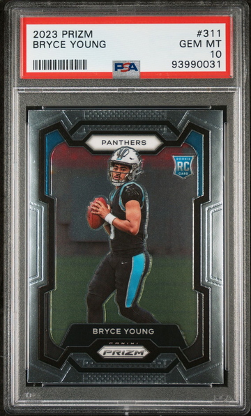 2023 Prizm Bryce Young Rookie PSA GEM MT 10