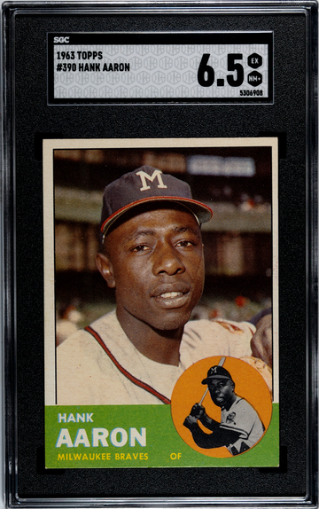 1963 Topps Hank Aaron