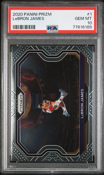 2020 Panini Prizm #1 Lebron James PSA 10