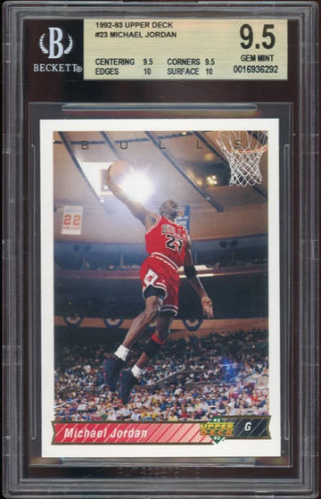 1992 Upper Deck Michael Jordan #23 BGS 9.5
