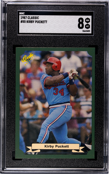 1987 Classic Kirby Puckett #55