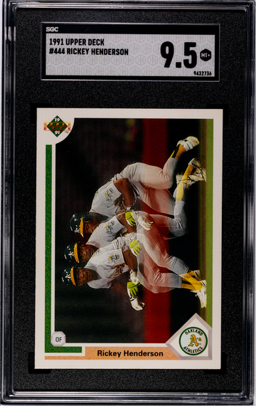 1991 Upper Deck Rickey Henderson #444