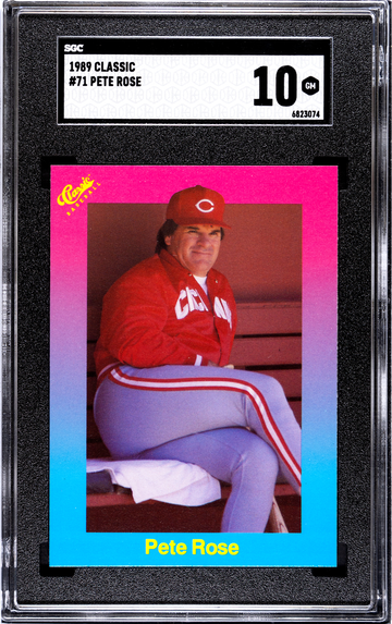 1989 Classic #71 Pete Rose