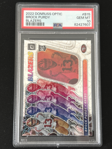 Brock Purdy - 2022 Optic Blazers - PSA 10