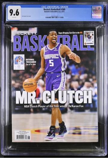 De’Aaron Fox Mr. Clutch Beckett Basketball #369