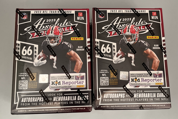 2023 Playoff Absolute Football Blaster Box Sealed. 2 boxes
