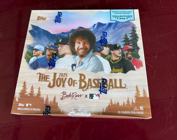 2025 The Joy of Baseball Bob Ross Collector’s Box new sealed 