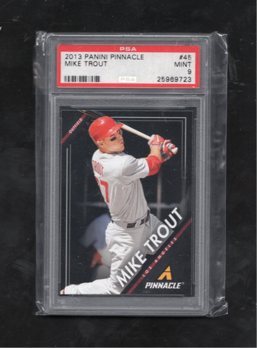 2013 Panini Pinnacle #45 Mike Trout PSA 9 MINT