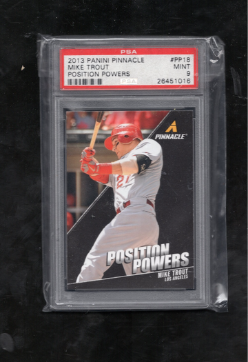 2013 Panini Pinnacle Position Powers #PP18 Mike Trout PSA 9 MINT