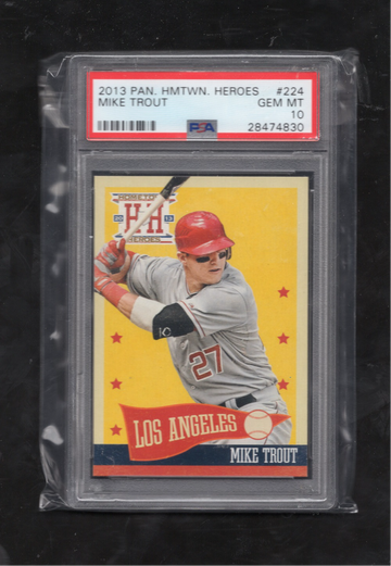 2013 Panini Hometown Heroes #224 Mike Trout PSA 10 GEM MINT