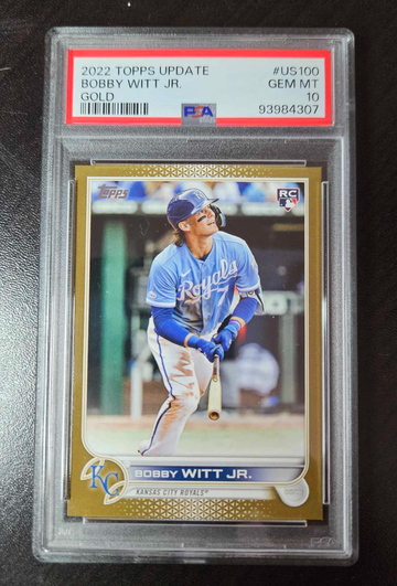 2022 Topps Update Gold /2022 Bobby Witt Jr PSA10