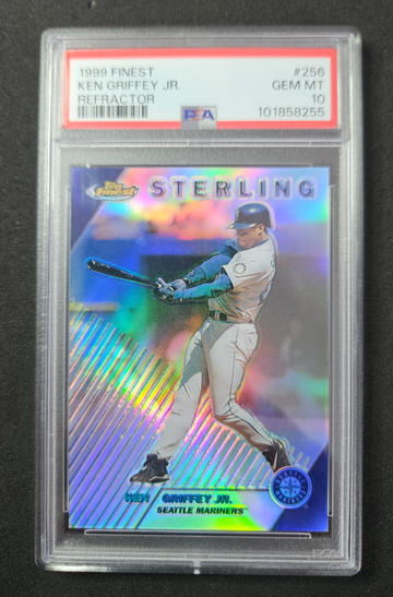 1999 Finest Refractor Ken Griffey Jr PSA 10 GEM MINT