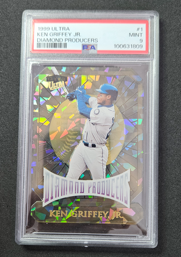 1999 Ultra Diamond Producers Ken Griffey Jr SSP PSA 9