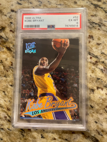 1996-97 Kobe Bryant Ultra RC PSA 6