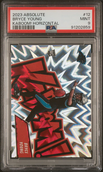 2023 Absolute Bryce Young KABOOM Horizontal PSA 9