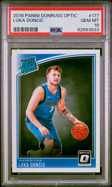 2018 Donruss Optic Luka Doncic #177  PSA 10 