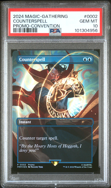 2024 Magic The Gathering Marvel Promo Counterspell Foil Dr. Strange PSA 10