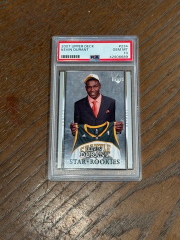 2007 Upper Deck Kevin Durant PSA 10