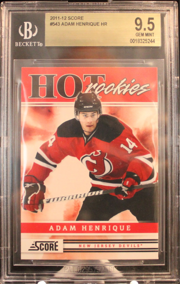 2011-12 Score - Hot Rookies Adam Henrique #543 (RC)
