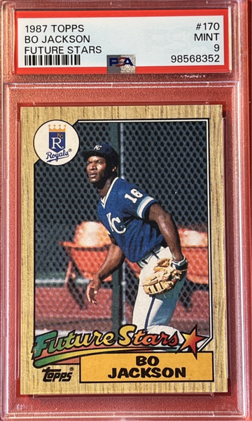 1987 Topps Bo Jackson #170 