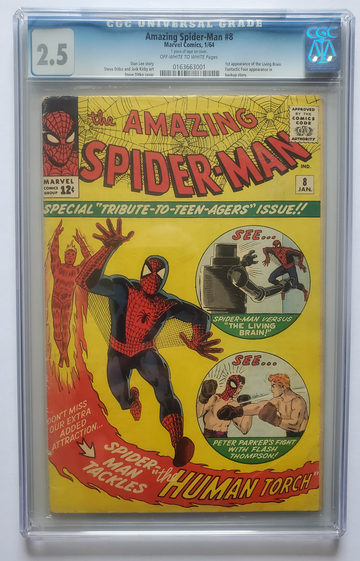 Amazing Spider-Man # 8 CGC 2.5