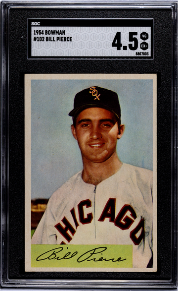 1954 Bowman Billy Piece SGC 4.5