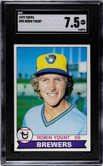 1979 Topps #95 ROBIN YOUNT Milwaukee Brewers HOF NM+