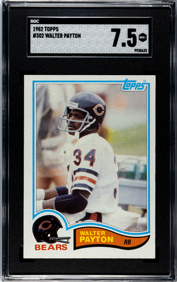 1982 Topps Football Card #302 Walter Payton Chicago Bears Hall of Famer