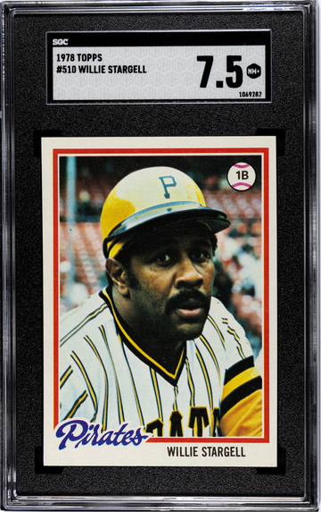 1978 Topps #510 WILLIE STARGELL Pittsburgh Pirates Hall of Famer Graded Near Mint+