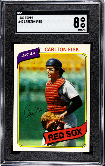 1980 TOPPS #40 CARLTON FISK RED SOX HOF CATCHER NM-MINT
