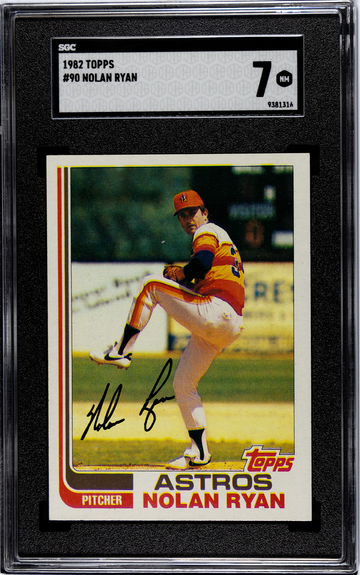 1982 Topps #90 Nolan Ryan HOF Angels Mets Astros Rangers