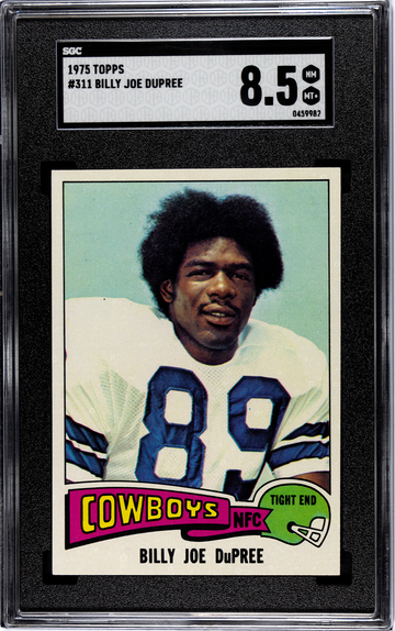 1975 Topps #311 Billy Joe Dupree COWBOYS TE NM-MINT+
