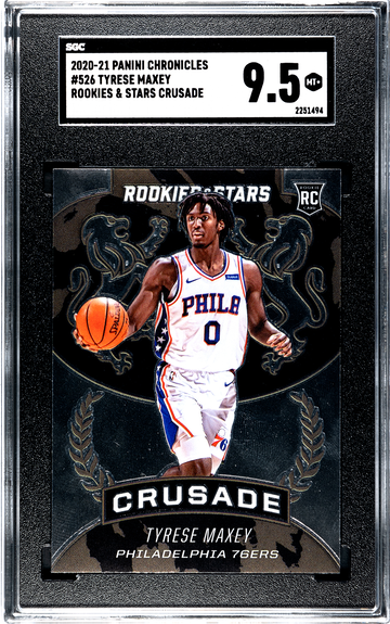 20-21 Panini Chronicles Rookie Card #526 TYRESE MAXEY Philadelphia 76ers MINT+
