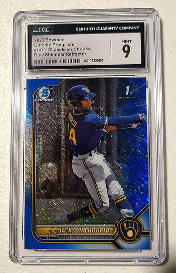 2022 1st Bowman Chrome Jackson Chourio