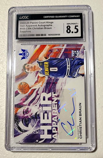 2022-23 Christian Braun Rookie Auto