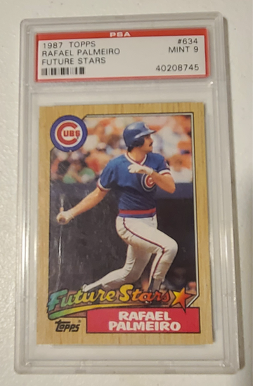 1987 Topps Raphael Palmeiro 