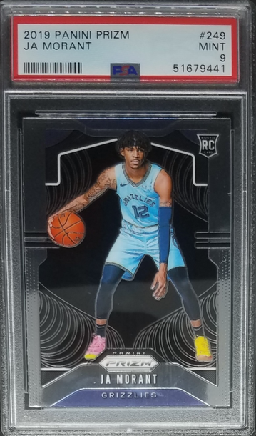 2019 Panini Prizm Ja Morant RC #249 PSA 9