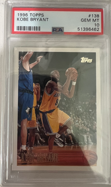 1996 Topps Kobe Bryant Rookie 