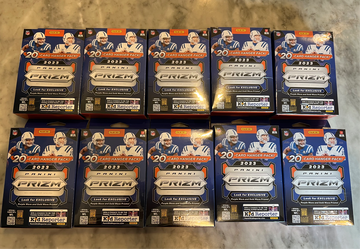 2023 Panini Prizm Football Hanger Box Lot of 10