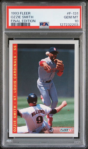 1993 Fleer Final Edition - Ozzie Smith #F-131 PSA 10