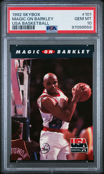 1992 Skybox USA Magic on Barkley - Charles Barkley #101 PSA 10