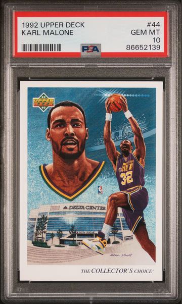 1992 Upper Deck Karl Malone #44 PSA 10