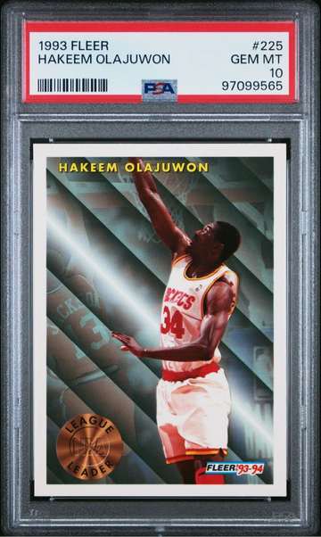 1993 Fleer - Hakeem Olajuwon #225 PSA 10