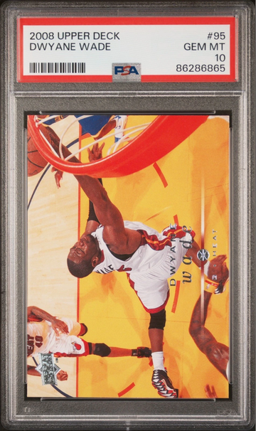 2008 Upper Deck - Dwyane Wade #95 PSA 10 | Miami Heat
