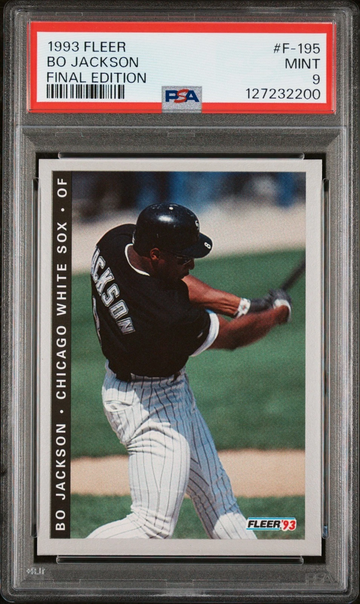 1993 Bo Jackson #F-195 Final Edition PSA 9 | Chicago White Sox, Highlight Legend