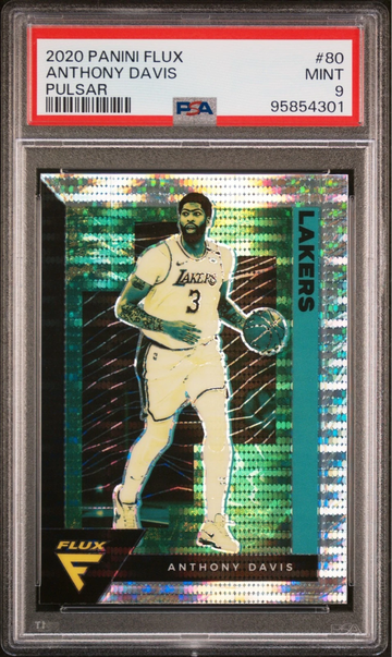 2020 Panini Flux Pulsar Anthony Davis #80 PSA 9 | Los Angeles Lakers, HOFer