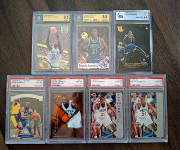 Kevin Garnett 1995-96 Rookie RC Lot BGS/GAI 9.5 PSA 10 (Shipping from Australia)