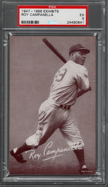 1947-1966 Exhibits Roy Campanella PSA 5 EX