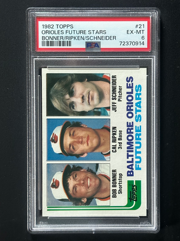 1982 Topps Cal Ripken Jr PSA 6
